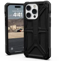 Urban Armor Gear Hülle für Apple iPhone 14 Pro, Urban Armor Gear, Monarch, Schwarz – Produktbild 1 von 1