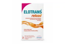 ELOTRANS ELOTRANS reload Elektrolyt-Pulver m.Vitaminen 15 Beutel Pulver – Produktbild 1 von 1