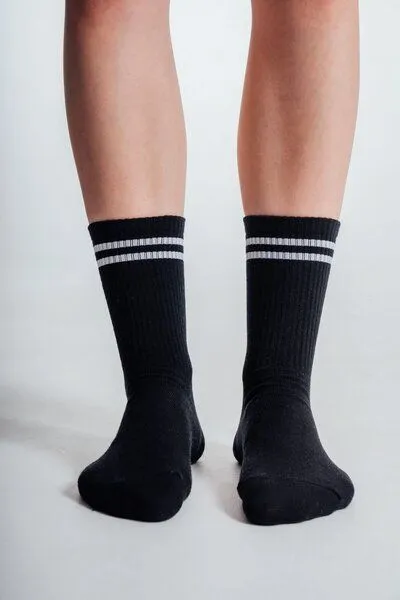 Kopyto Kopyto FENNEKS RWS – Sportliche Wollsocken, Schwarz + weiss, – Produktbild 1 von 4