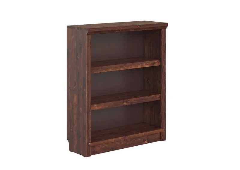 OTTO home Standregal Soeren Regal Bücherregal B/T/H: 80/29/97 cm, massive Kiefer, FSC®-zertifiziert, Braun, – Produktbild 1 von 4