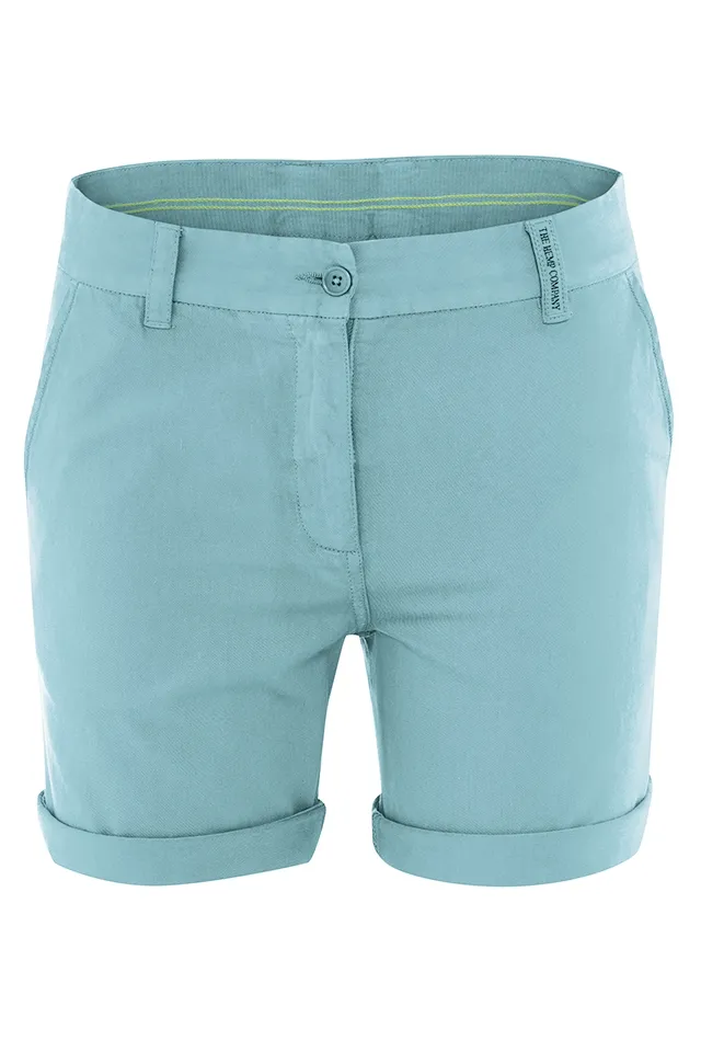 HempAge Hempage Damen vegan Shorts In Türkis, Blau, – Produktbild 2 von 2