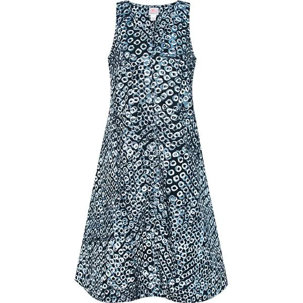 Global Mamas Global Mamas Bio Kleid - OAKLYNN - Mod/Rosewood/Rings/Diamonds, Rings black (schwarz), – Produktbild 1 von 3