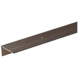 Alberts ALBERTS Treppenkanten-Schutzprofil, Alu bronze elox., LxBxHxS 1000x45x23x2,5mm – Produktbild 1 von 1