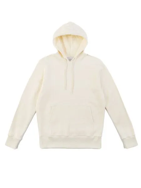 Rotholz Rotholz Kaputzenpullover - Logo Hoodie - aus Bio-Baumwolle, Off white, – Produktbild 1 von 1