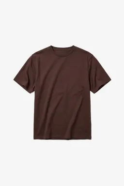 KnowledgeCotton Apparel KnowledgeCotton Apparel Herren vegan T-Shirt Mercerized Chocolate Torte – Produktbild 1 von 1