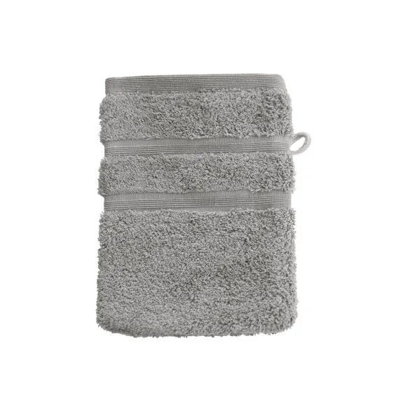 NATURAWALK NATURAWALK Handtuch aus 100% Bio-Baumwolle | Milano Deluxe, Silber, – Produktbild 2 von 2