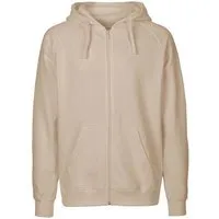 Neutral Neutral® Herren Unisex College Hoodie Zoodie Hoody Kapuzenjacke Sweatjacke, Sand, – Produktbild 1 von 1