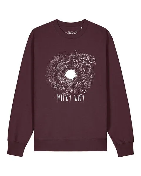 watapparel watapparel Sweatshirt Unisex Milky way, Red brown, – Produktbild 1 von 2