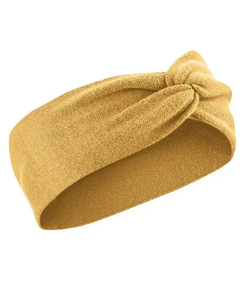 HempAge HempAge Damen Stirnband Hanf/Bio-Baumwolle, Dijon (gelb), – Produktbild 1 von 4