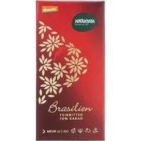 Naturata NATURATA Bio-Bitter-Schokolade "Brasilien" 70 % Kakao, demeter-zertifiziert, 80 g – Produktbild 1 von 1