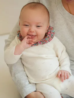 Envie De Fraise Baby-Set aus Strick: Jacke & Hose ENVIE DE FRAISE – Produktbild 1 von 1