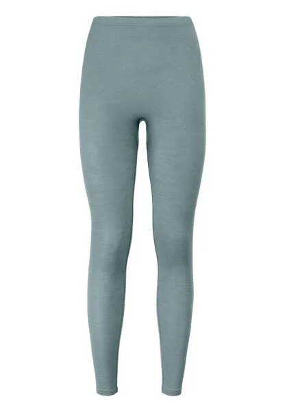 hessnatur hessnatur Leggings Regular Cut PURE FUNCTION aus Bio-Merinowolle mit Seide, Sturmblau, – Produktbild 2 von 4