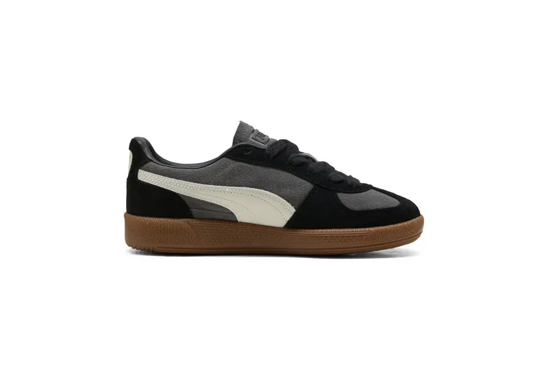 Puma Puma PALERMO JR Sneaker (für Jugendliche) niedrige Schuhhöhe, mit Schnürung, nicht herausnehmbare Innensohle, Grau, – Produktbild 3 von 5