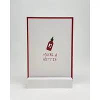 ettics STUDIO postkarte ettics STUDIO - you're a hottie – Produktbild 1 von 1