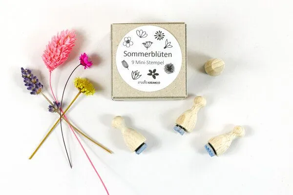 STUDIO KARAMELO STUDIO KARAMELO Mini Stempel SET SOMMERBLÜTEN – Produktbild 1 von 3