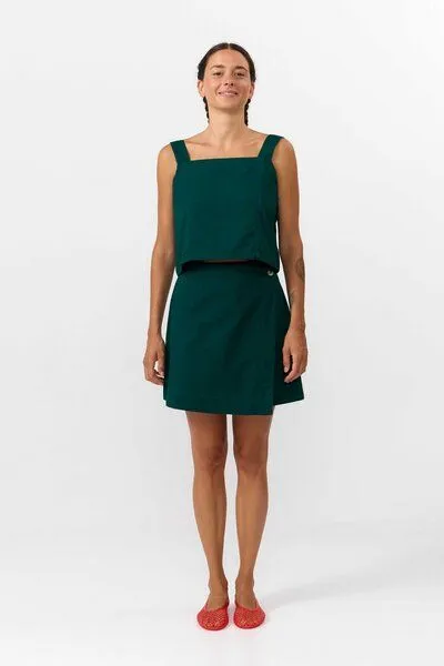 SUITE13LAB Suite13lab Cropped-Top ODIEL, Deep green(grün), – Produktbild 2 von 3