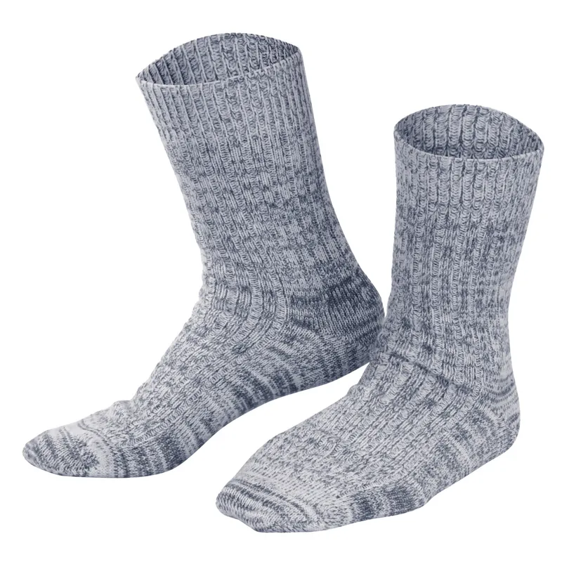 Living Crafts Living Crafts - Unisex Norwegersocken (50% Bio-Baumwolle; 48% Bio-Wolle; 2% Elasthan), Blau, – Produktbild 2 von 3