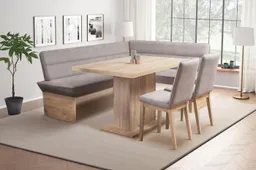OTTO home Eckbank Beluna Polsterbank, Sitzecke, mit Wellenunterfederung im Sitz, TOPSELLER – Produktbild 1 von 1