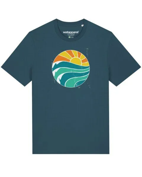 watapparel watapparel T-Shirt Unisex Summer Sun, Stargazer, – Produktbild 1 von 3