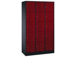 C+P C+P Schließfachschrank 3 Türme an/rt 5er – Produktbild 1 von 1