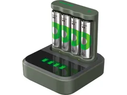 GP Battery GP Battery USB-Ladegerät mit Ladestation "GP B441" inkl. 4 x RECYKO AA 2.100 mAh – Produktbild 1 von 1