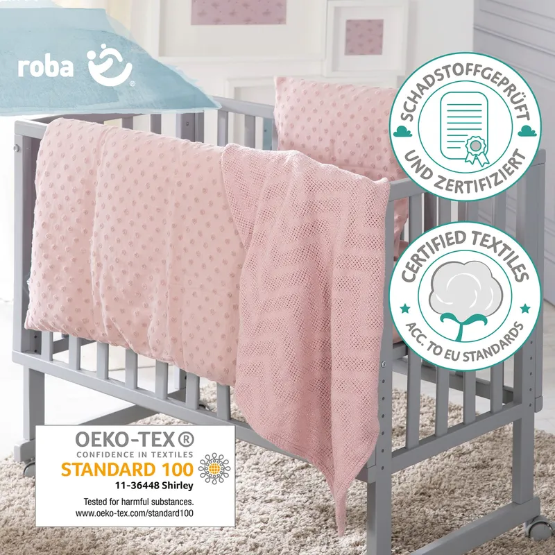 roba Roba Geschenkset BIO-Jersey Schlafen klein Lil Planet rosa – Produktbild 1 von 3