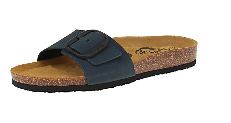 Plakton Plakton Damen Pantoletten, Blau, – Produktbild 1 von 6