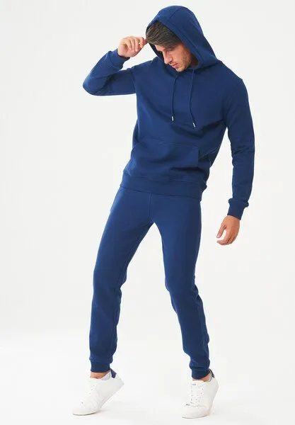 ORGANICATION ORGANICATION Hoodie aus Bio-Baumwolle, Navy, – Produktbild 2 von 3