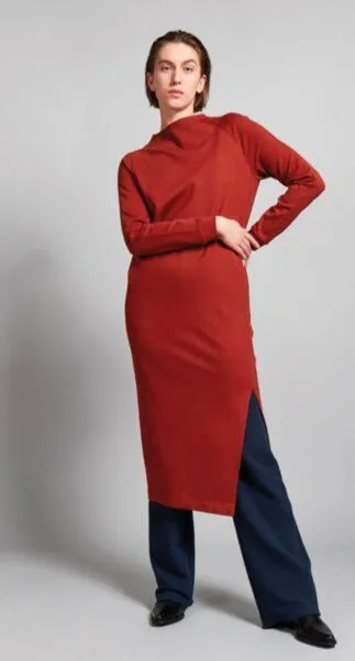 Elsien Gringhuis Elsien Gringhuis Kleid Long Dress, Blau, – Produktbild 3 von 3