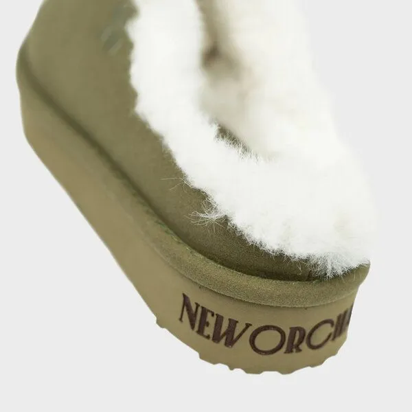 New Orchard New Orchard Vegan Slippers, Misty sage, – Produktbild 4 von 4