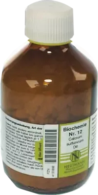 Nestmann Pharma BIOCHEMIE 12 Calcium sulfuricum D 6  1000 St Tabletten – Produktbild 1 von 1