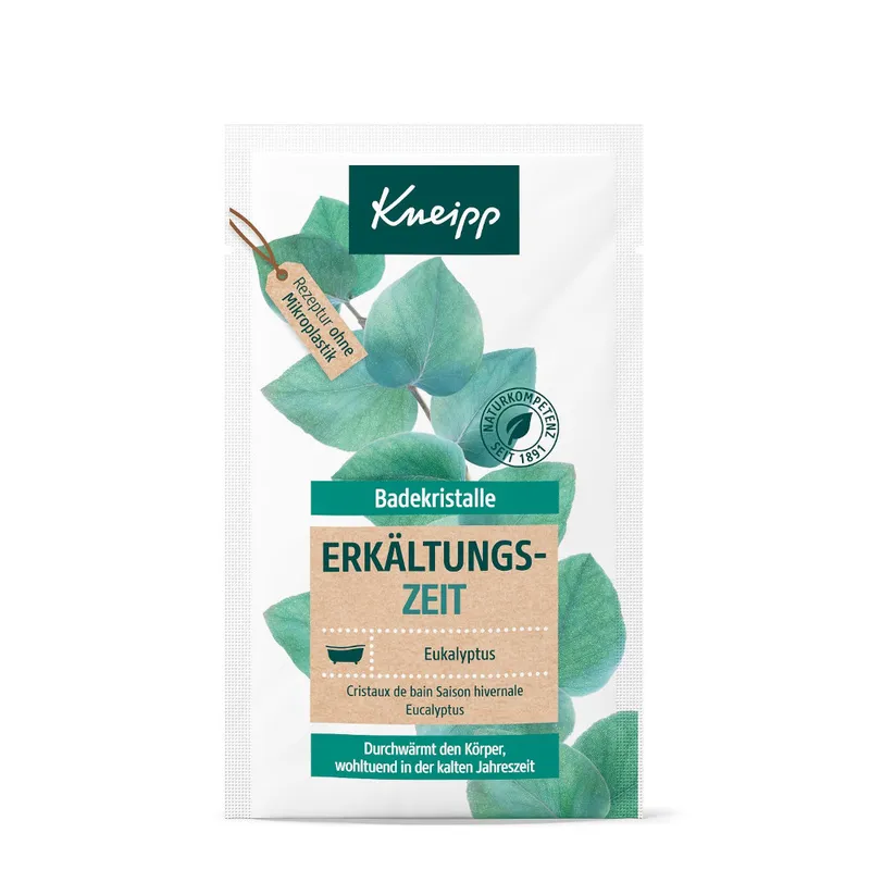 Kneipp Kneipp Badekristalle Erkältungszeit Eukalyptus 60 g Salz – Produktbild 1 von 1