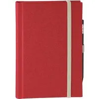 Memo memo Skizzenbuch Leinen A5, (B 130 X H 202 mm) rot, 176 Seiten, Zeichenband, blanko – Produktbild 1 von 1