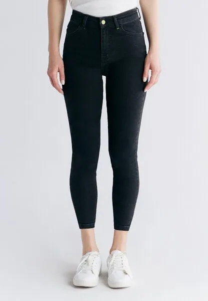 Evermind Evermind W's Skinny Fit-WS1015, Carbon gray, – Produktbild 2 von 3