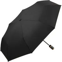 FARE FARE Taschenschirm "Mini Style"  mit Handöffner, schwarz-orange – Produktbild 1 von 1