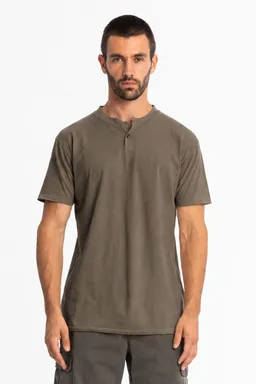 RAVENS VIEW IBIZA RAVENS VIEW IBIZA Herren vegan T-Shirt Dune Bison Brown – Produktbild 1 von 1