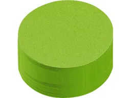 250 Blatt Moderationspapier Kreise 9,5 cm grün – Produktbild 1 von 1