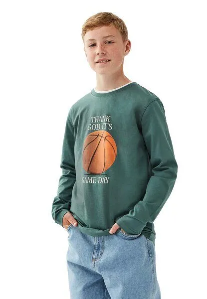 Band of Rascals Band of Rascals Game Day Longsleeve, Sage, – Produktbild 2 von 4