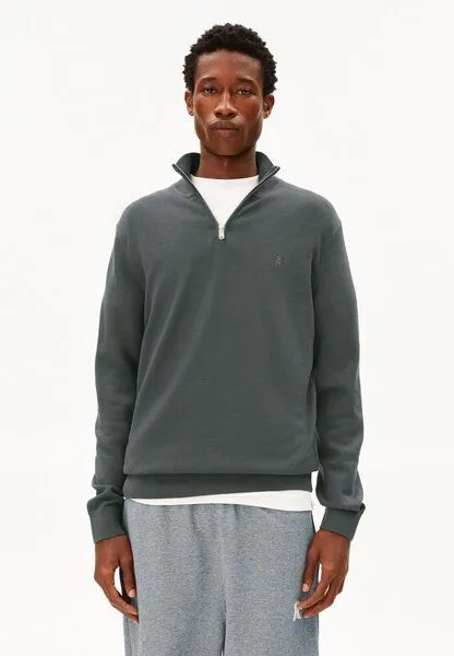 ARMEDANGELS ARMEDANGELS FAABES Herren Pullover aus Bio-Baumwolle, Space steel, – Produktbild 1 von 4