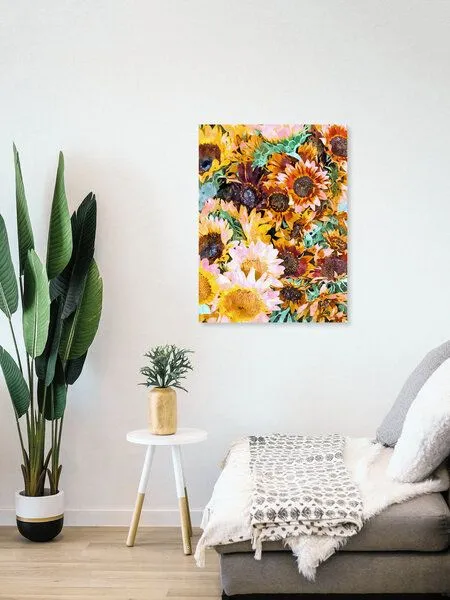 Photocircle Photocircle Poster / Leinwandbild - Summer Sunflowers – Produktbild 4 von 4