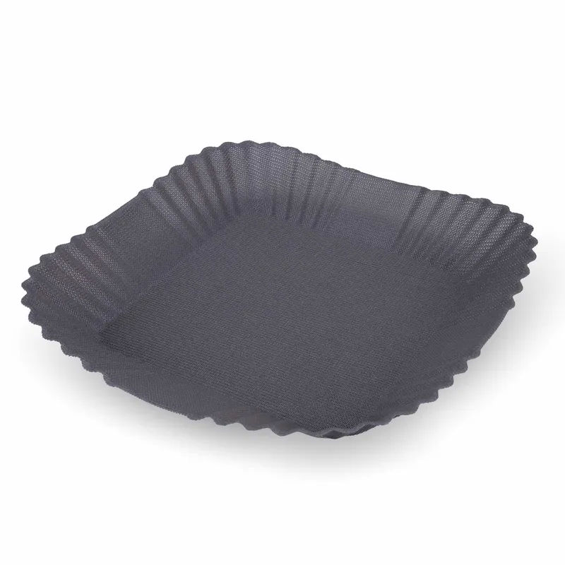 Chefkoch trifft Fackelmann Chefkoch trifft Fackelmann Silikonform für Heißluftfritteuse, antihaft, 28,5×28,5cm – Produktbild 1 von 3
