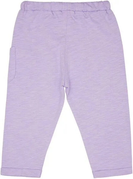 loud + proud loud + proud Babys & Kinder Hose Slub Jersey, GOTS-zertifiziert, Lilac(lila), – Produktbild 2 von 2