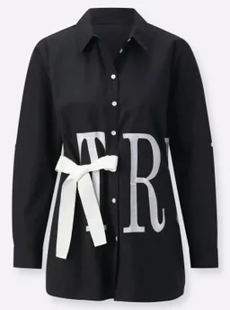 Witt Longbluse schwarz-weiß – Produktbild 1 von 1