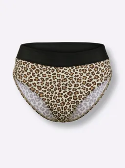 feel good Bikini-Slip champagner-schoko-bedruckt – Produktbild 1 von 1