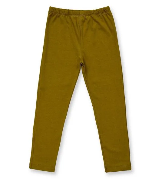 Sense Organics & friends in cooperation with GARY MASH Sense Organics & friends in cooperation with GARY MASH Mädchen Leggings aus Biobaumwolle, Oilv (grün), – Produktbild 1 von 1