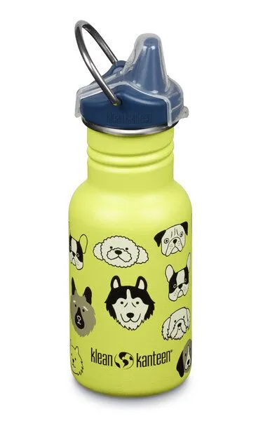 Klean Kanteen Klean Kanteen Kid Kanteen Classic Narrow (Sippy Cap) 355ml, Dogs (hunde), – Produktbild 2 von 4