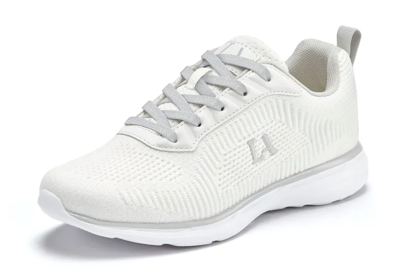 Lascana Sneaker, Weiß/hellgrau, – Produktbild 2 von 3
