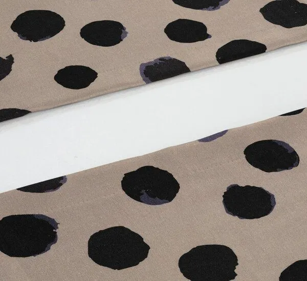 Nature by Adam Nature by Adam Tischset 2er Pack aus Leinen und Bio-Baumwolle - Made in Germany - Dots, Lila, – Produktbild 3 von 4