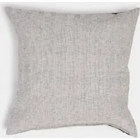 Dragolina Dragolina Kissenbezug- ca. 47x48cm mit Webstoffen der Pwo Karen, Anthrazit/creme, – Produktbild 1 von 1