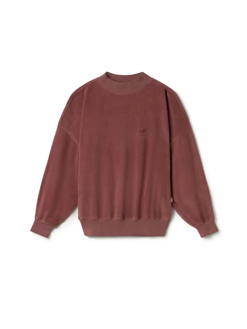 TWOTHIRDS TWOTHIRDS Damen vegan Sweatshirt Binz Rose Braun, Braun, – Produktbild 2 von 2